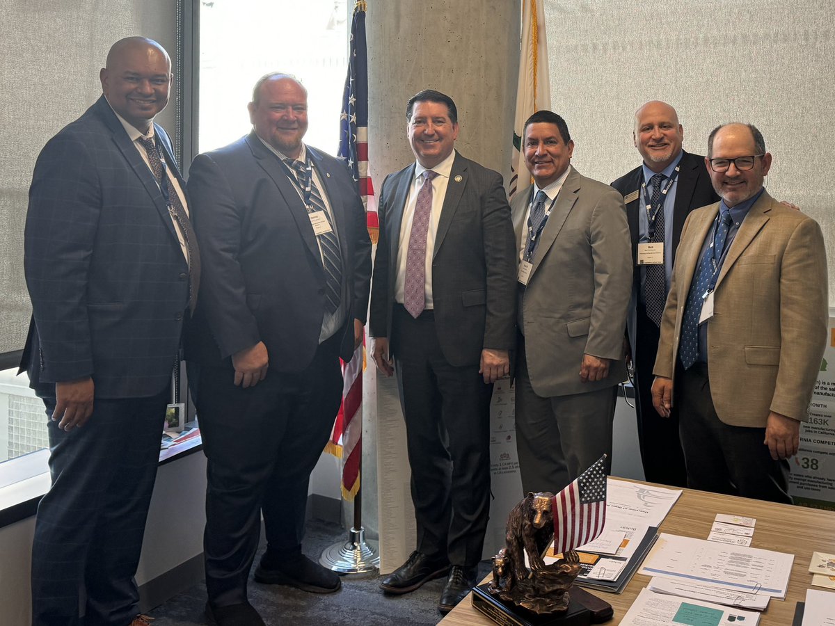 Dynamic @ACSARegion6 team meeting with Assembly Member Tim Grayson representing 15th Assembly District in East Bay. #ACSALAD