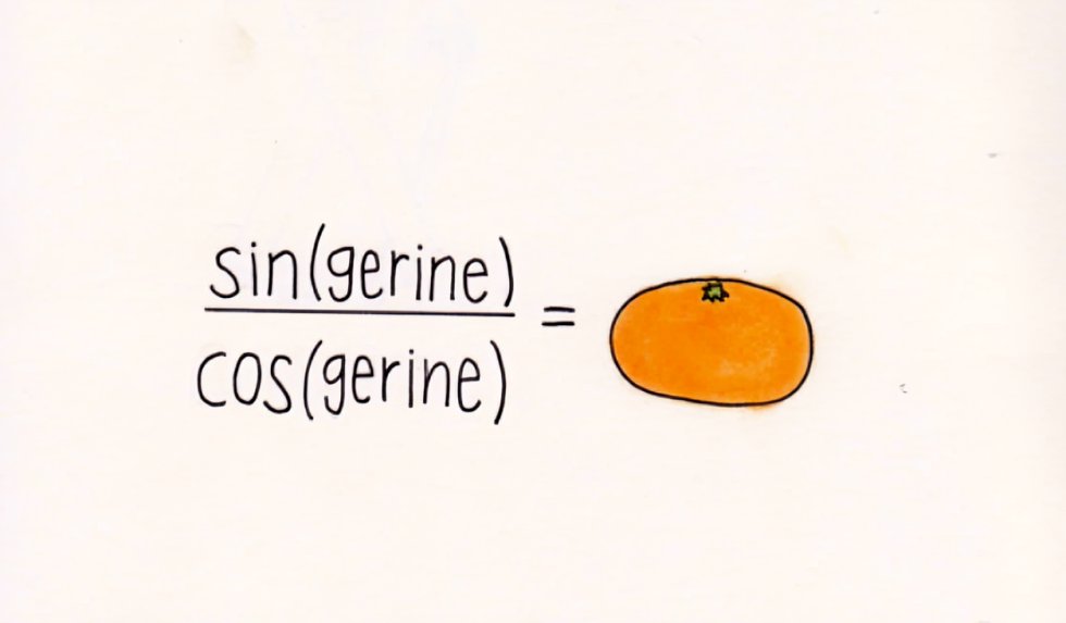 This trigonometry joke made me smile. 😀