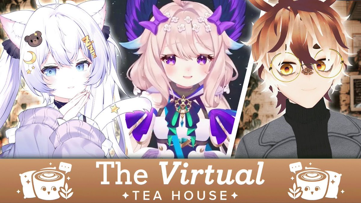 Spending time with @MrUnderhillVT and @Evanit0 in the virtual tea house today