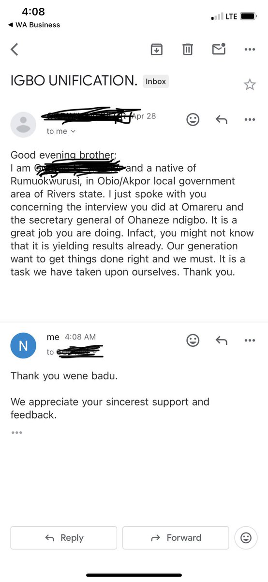 @Manlike_ED For the fact that there are decent Ikwerre women and men who urge me on a dailies to keep unifying them with their kith and kin, we shall continue. @Manlike_ED Nwa Diala your DNA proves that you are an IGBO man… prove me wrong by conducting a simple test and I will drop this