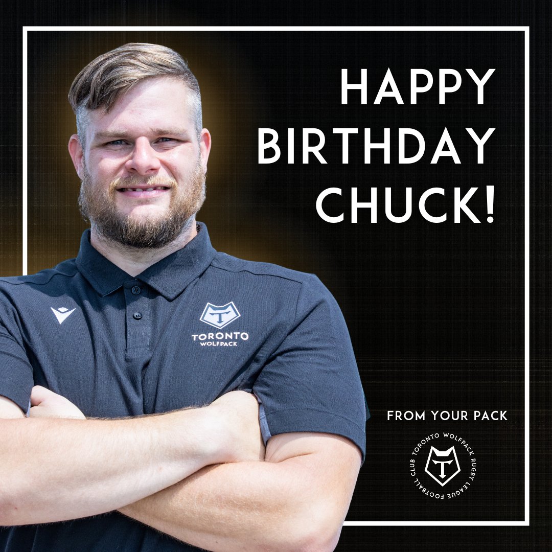 Happy Birthday, Chuck! We hope your day was as fantastic as game day.  May your energy and spirit continue to inspire all year long! 🖤🐺🖤