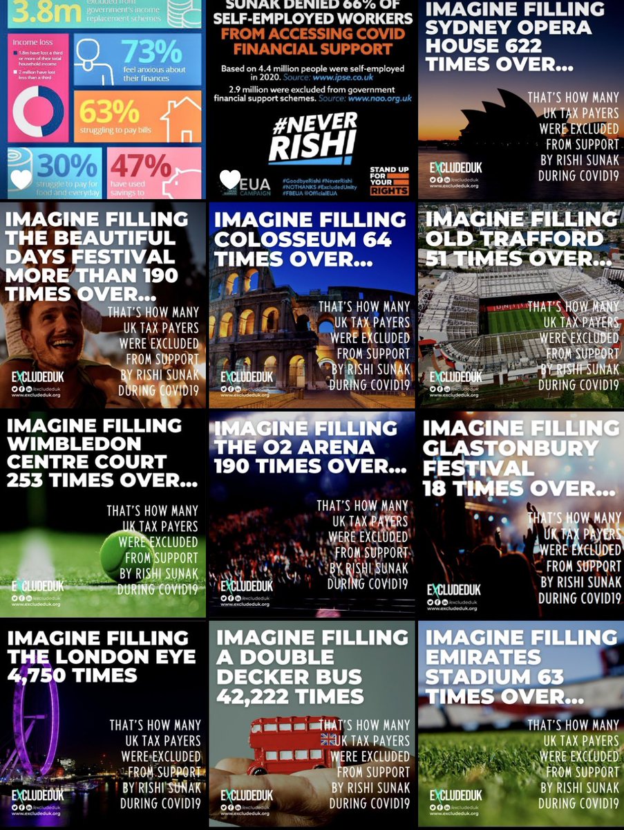 @davesumnersmith @RishiSunak @PennyMordaunt Sunak financially abandoned 3,800,000 of us during the pandemic, denying us income replacement despite having paid taxes. We are represented by @ExcludedUK.
Affecting not ‘just’ us, but our dependents too.
Add in #WaspiWomen #LoanChargeScandal etc it’s no surprise votes are lost