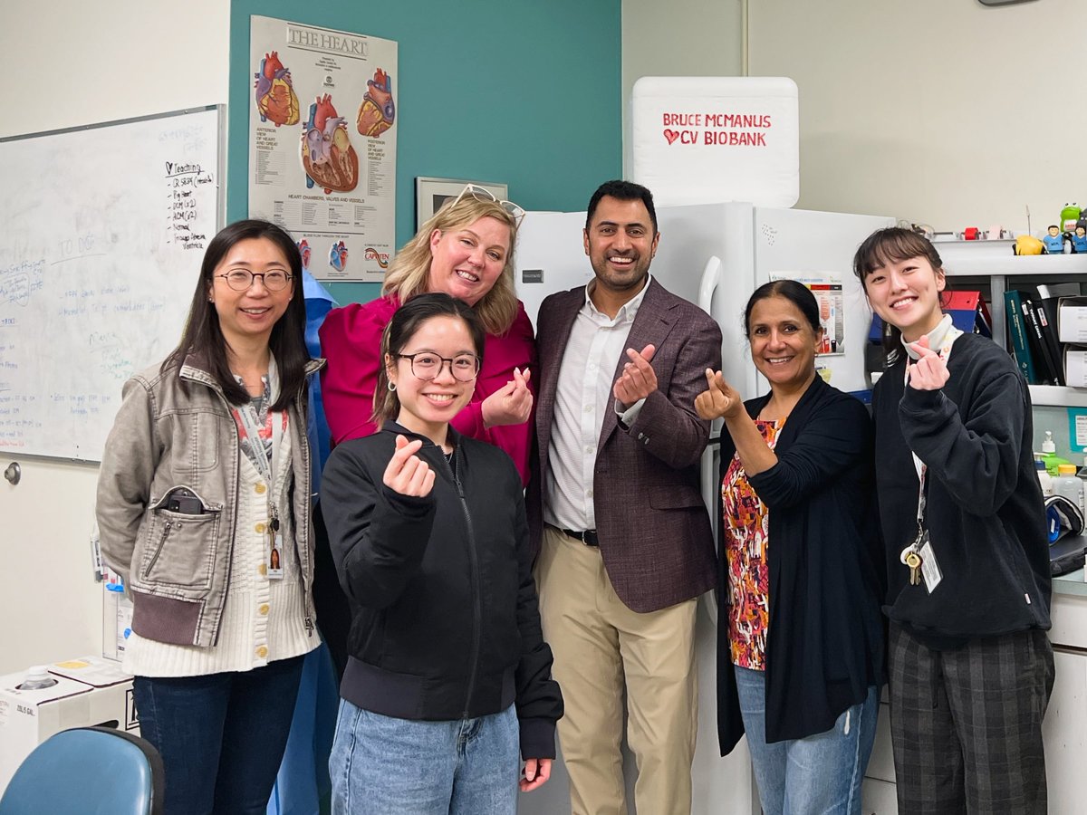 HLI_BMCB's tweet photo. Following an insightful seminar on patient engagement in HF at @HLIStPauls, we were privileged to host Dr. @DavinaBanner from @Advancinghlth and patient partner @MarcBains at our BMCB facility on April 26. It was an honor to welcome you both!

#HeartBiobank #HeartFailure #BMCB https://t.co/lYiWOipd2t