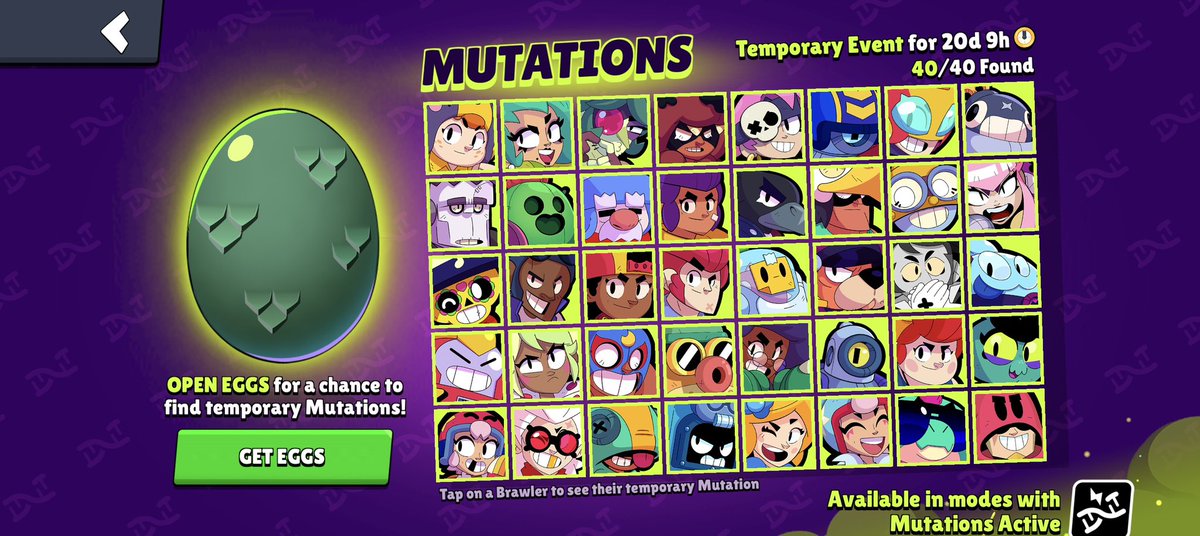 I unlocked all of the Mutations! 👀 What do you guys think of the event? ☺️
