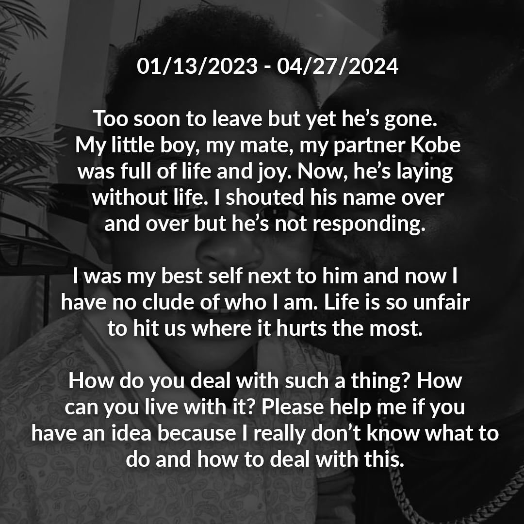 🚨 𝗗𝗘𝗩𝗔𝗦𝗧𝗔𝗧𝗜𝗡𝗚 Heavyweight champion Fransic Ngannou's 18-month old son Kobe has unfortunately passed away. Absolutely tragic. Fly safe little man 😞💔