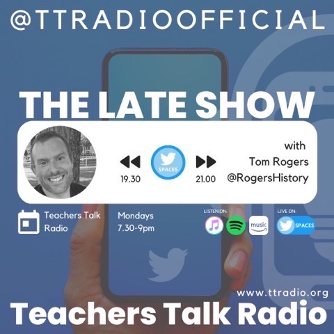 Missed today’s Late Show with @RogersHistory on Spaces?

Listen back to the recording on X for the next 30 days!

x.com/ttradioofficia… 

Or catch up with all our shows on our website: ttradio.org/listenback 

#TTRadio