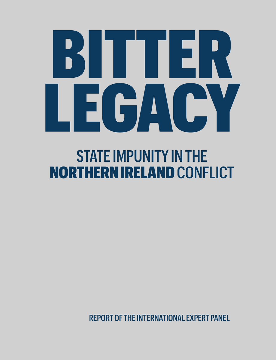 “The British government operated a widespread, systematic, and systemic practice of impunity, protecting security forces from sanction. The state not only engaged in collusion but also blocked proper police investigations…” Link to Report 👇 jus.uio.no/smr/english/ab…