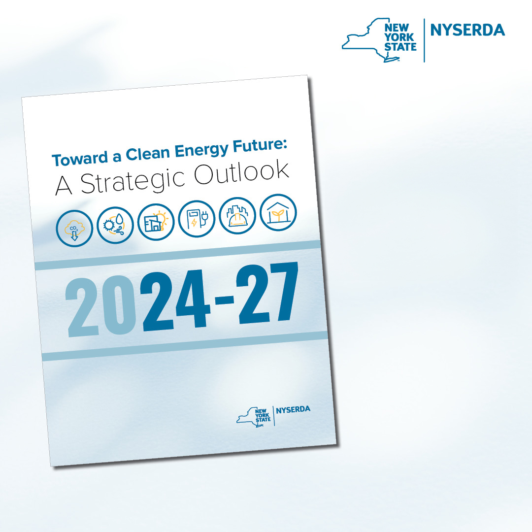 💥 Available now! NYSERDA's Strategic Outlook for 2024-2027 is here, outlining our commitment across programs & initiatives to a cleaner, healthier, and more prosperous future for all New Yorkers. Check it out! ✅ on.ny.gov/3WkfW44