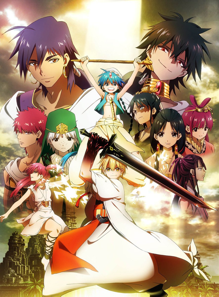 Hey! Why haven’t you watched Magi: The Labyrinth of Magic yet? ✨