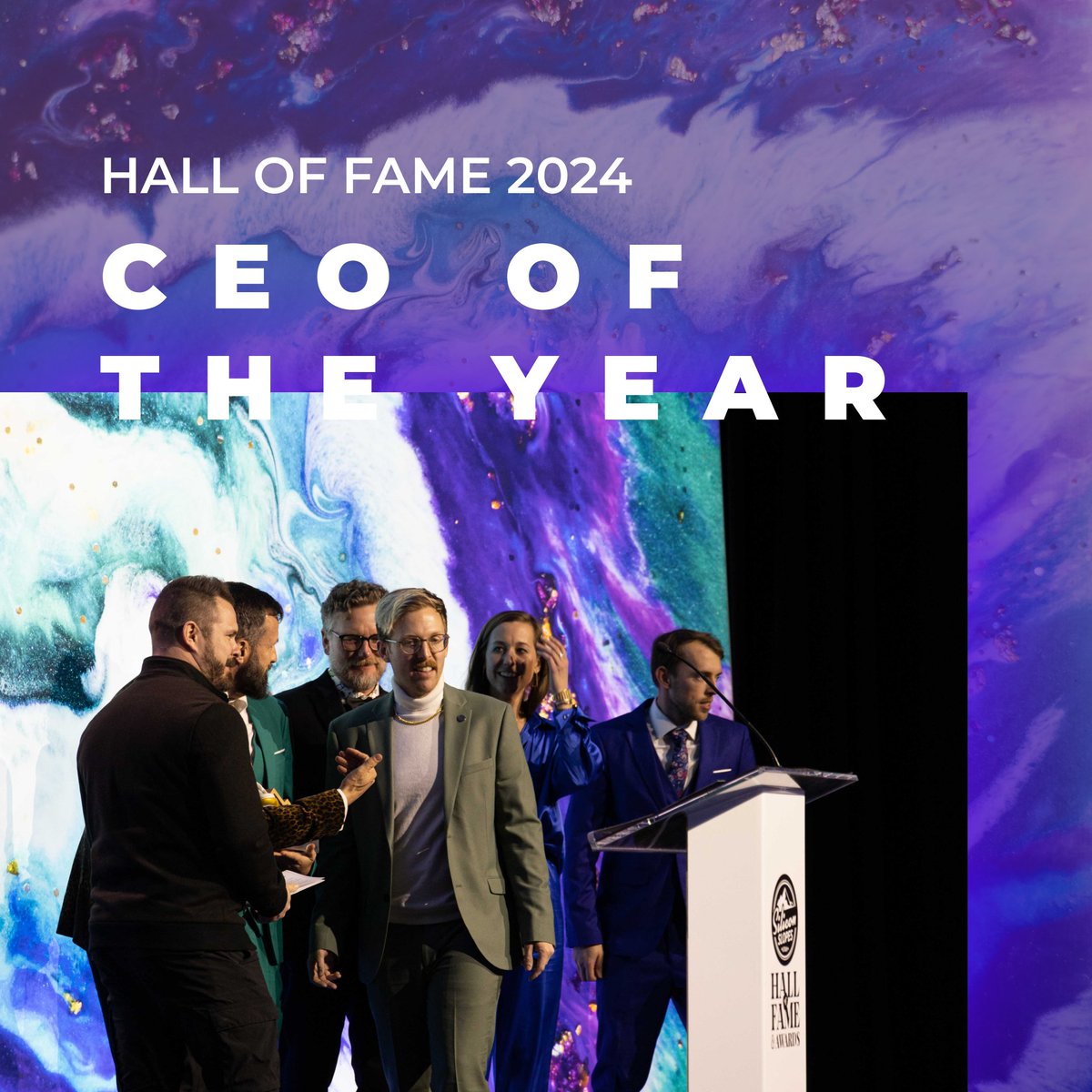 The CEO of the Year knows the way, goes the way, and shows the way to the top with dignity and love to enrich the lives of both customer and employee. The Silicon Slopes Hall of Fame & Awards applications are open now through July 22nd - apply now at halloffame.siliconslopes.com for