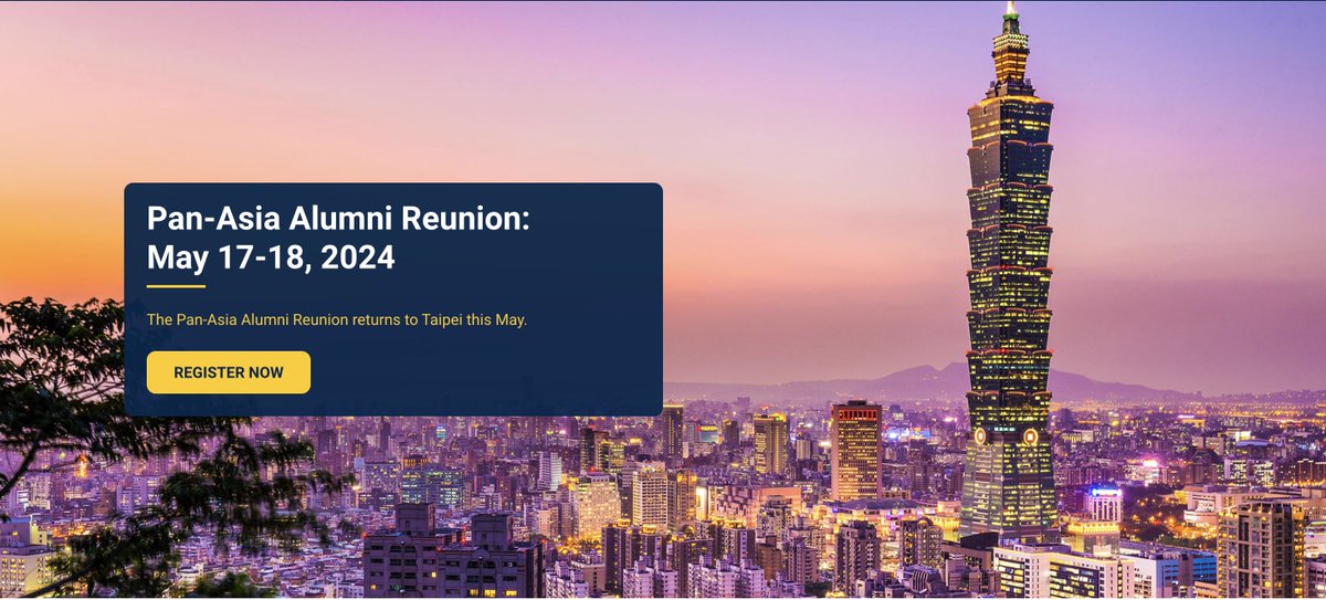 Join us in Taipei for this year's Pan-Asia Alumni Reunion on May 17-18, 2024! Let's connect with each other, renew friendships, and reignite the Michigan spirit! Go Blue! For more info & registration: alumni.umich.edu/pan-asia-alumn…