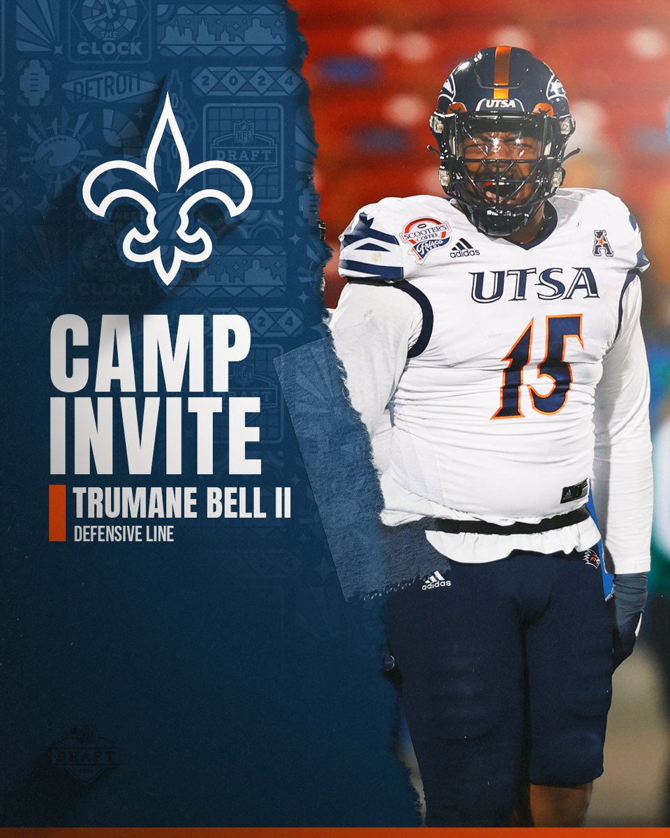 UTSA DL @TrumaneBell49 is heading to 𝐓𝐡𝐞 𝐁𝐢𝐠 𝐄𝐚𝐬𝐲  

#BuiltByUTSA | #BirdsUp 🤙