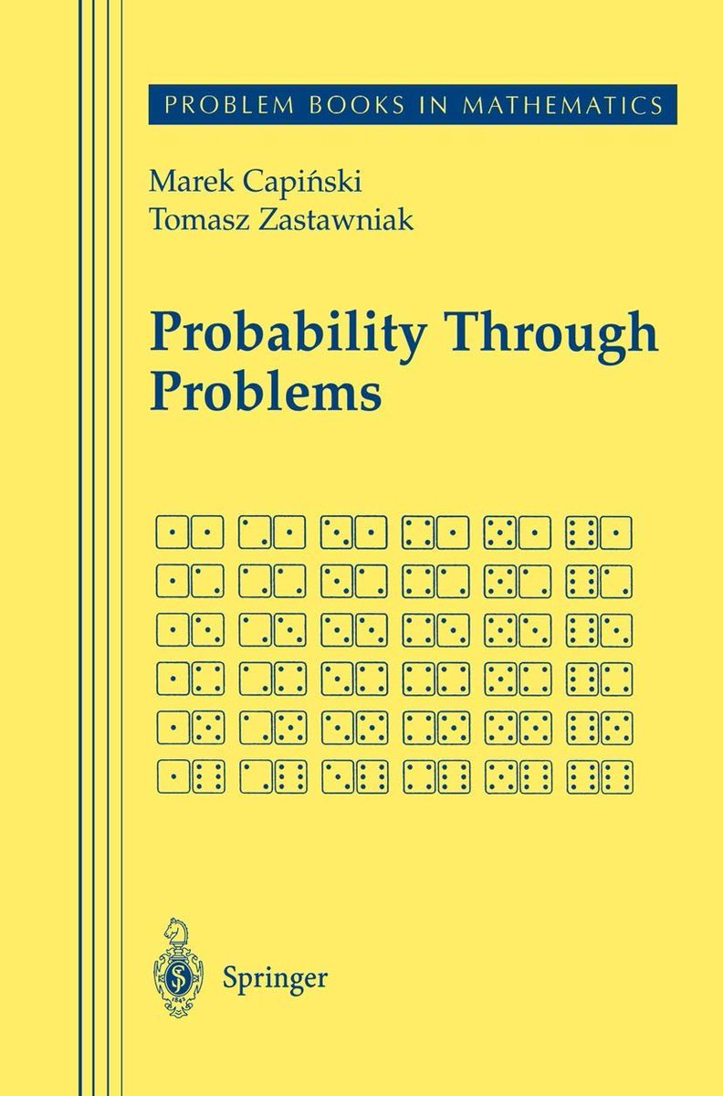 #Probability Through Problems: amzn.to/3vZed8W
—————
#Statistics #DataScience #Mathematics