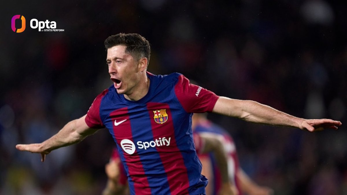 17 - Players to have won the most points with their goals in LaLiga 2023/24:

🇵🇱 ROBERT LEWANDOWSKI - 17 (16 goals)
🏴󠁧󠁢󠁥󠁮󠁧󠁿 Jude Bellingham - 14 (17 goals)
🇪🇸 Borja Mayoral - 14 (15 goals)

Hat-trick.