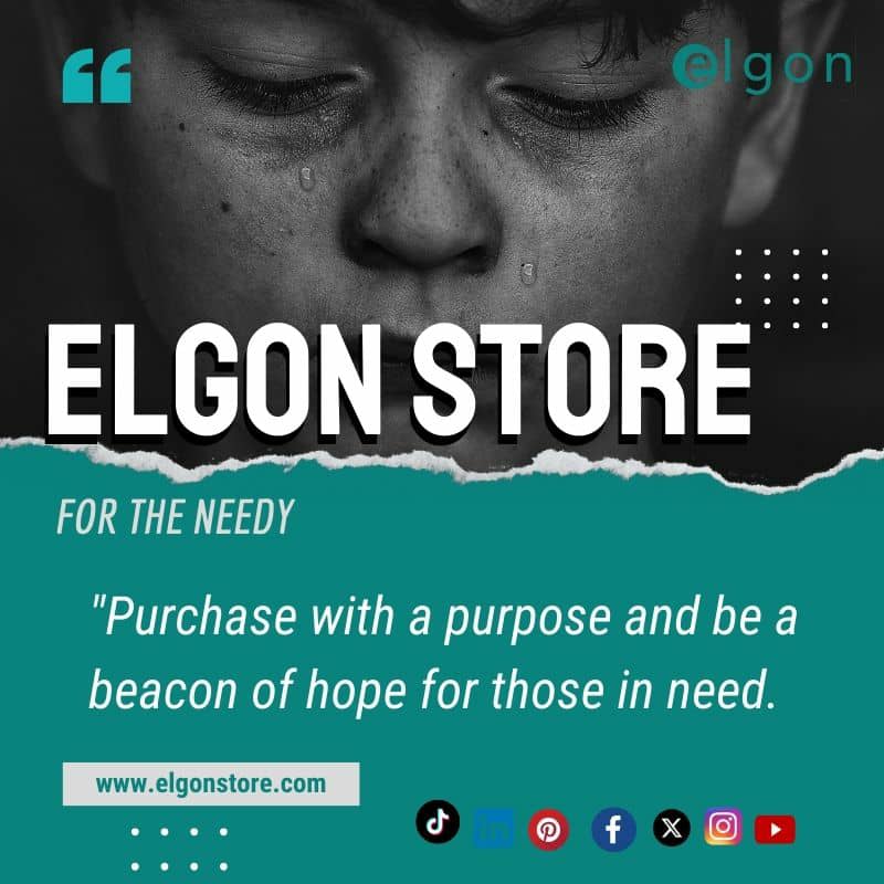 A portion of every purchase goes towards supporting charity initiatives. Shop now and be a part of something bigger than yourself. Together, we can change lives.

elgonstore.com

 #ShopForChange #SupportCharity #DoubleTheImpact #SaveBig  #style #ootd  #instareads #AIart