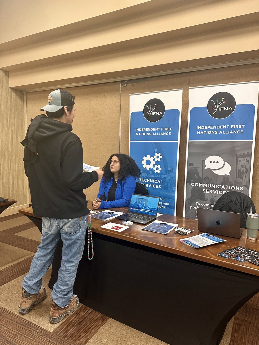 Miigwetch Whitesand for inviting us to your career fair today! We greatly enjoyed connecting with everyone that came to our booth and hearing about the career aspirations of the youth. 
Find available job opportunities at ifna.ca/careers