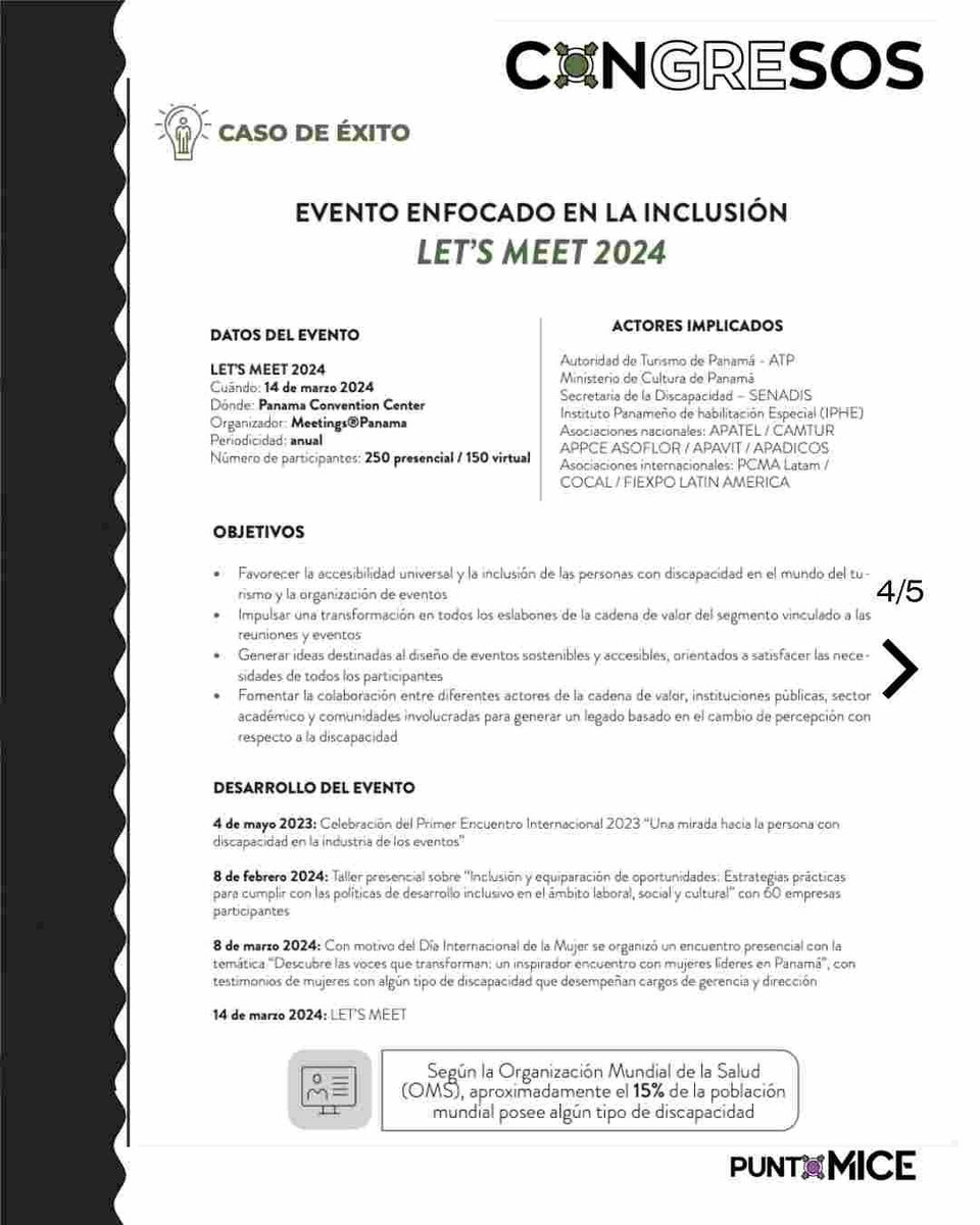 #LetsMeet By @meetingspanama Descubre el éxito de 'Let's Meet' y la evolución de los congresos en la nueva edición de Congresos - Versión Latinoamérica. 

Esperamos que disfruten de la lectura
RevistaCongresos.Com 
@puntomice @FIEXPOLATAM  @pcmaconvene @promtur_panama