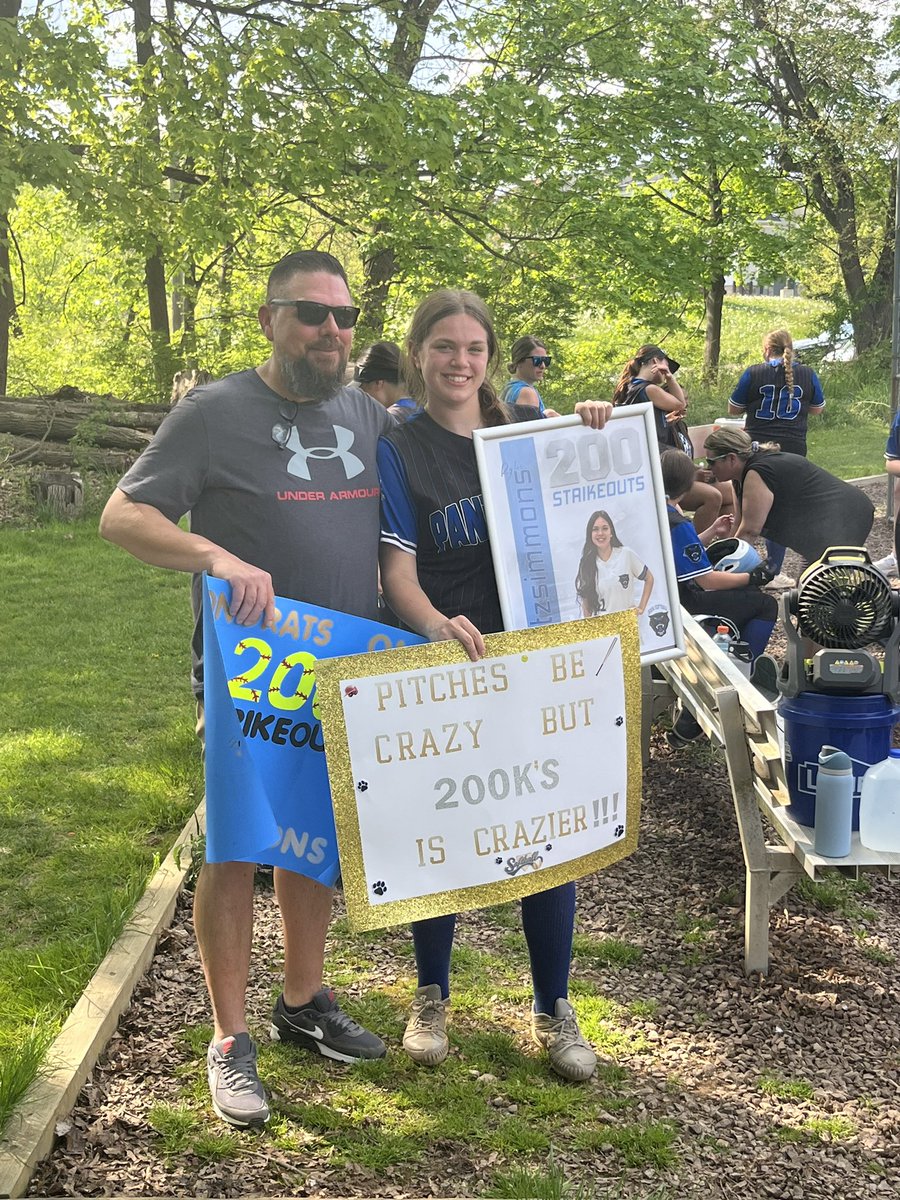Congrats to Rylie Fitzsimmons on achieving 200 strikeouts this afternoon! <a href="/TheBAL_1975/">The Bicentennial Athletic League</a> <a href="/mastcharter/">MaST Charter</a>