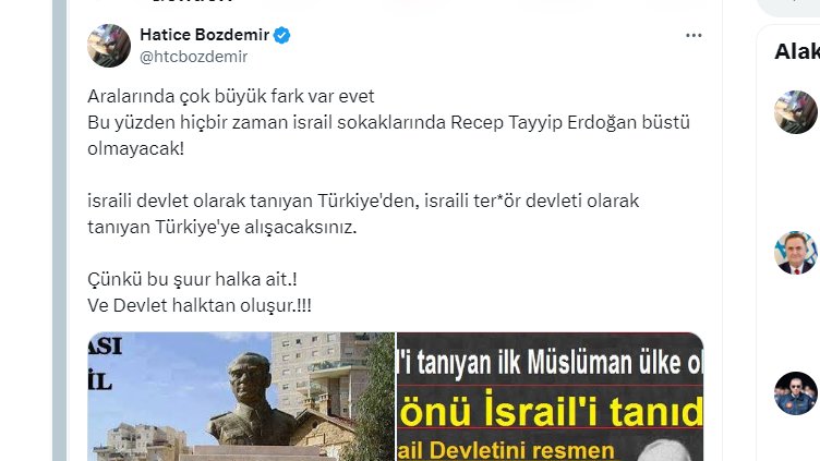 Atatürk hakkında konuşamıyor ya top çeviriyor