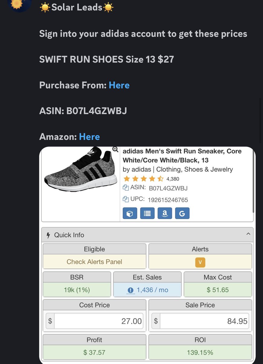 SolarFlips's tweet image. Members are still cooking Amazon leads. If you’re interested in adding another provider in your group dm me today!