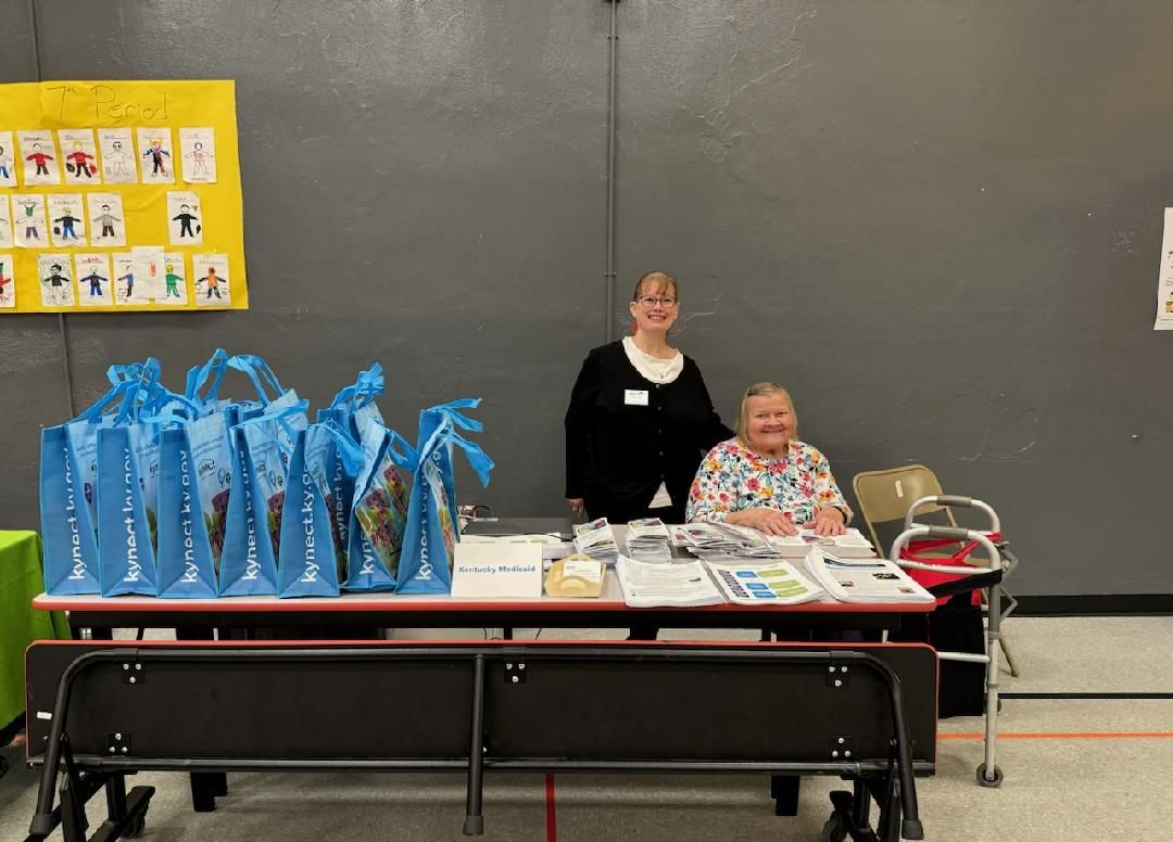 Long-term Services and Supports staff (Pam Smith and Mary Dee Boemker) attended the Autism Awareness Community Night at The Phoenix School of Discovery on April 23. They answered questions about home and community-based services. buff.ly/3PJM3VQ