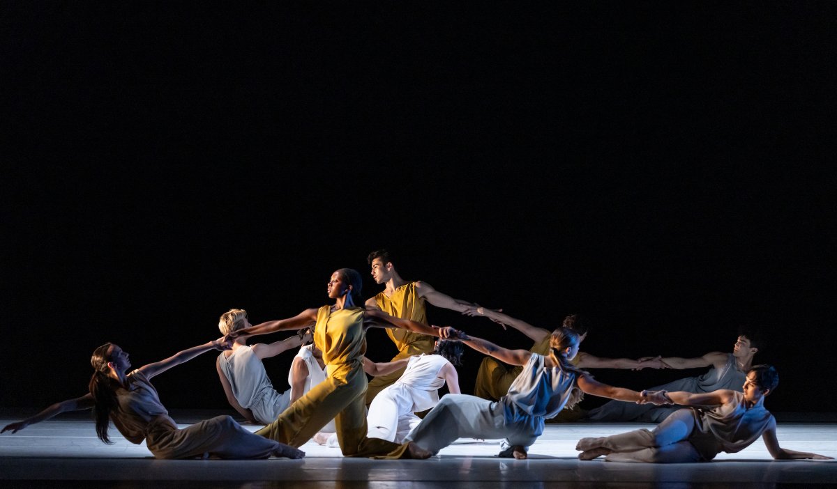 Happy International Dance Day from Juilliard! 💙 📷: Rachel Papo Spring Dances 2024, March 2024.