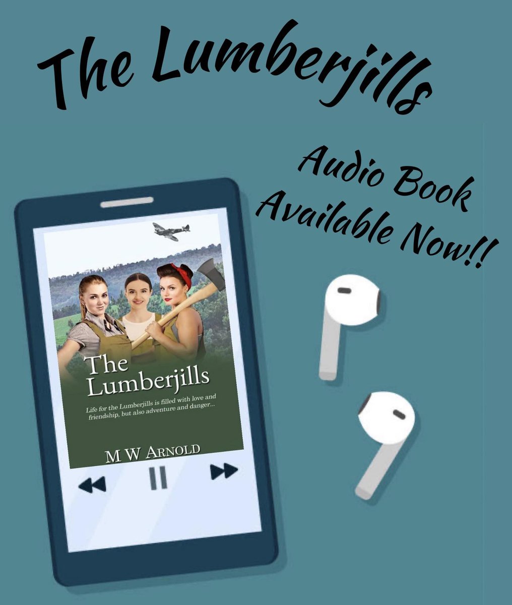 Axes, psychotic cats & romance…oh my? ‘The Lumberjills’ now on #audiobook too! mybook.to/TLJ1 #Historical #saga #mystery #Romance #ebook #BookTwitter #bookboost #histfic #Audiobook @UlverscroftLtd @Isisaudio #audible