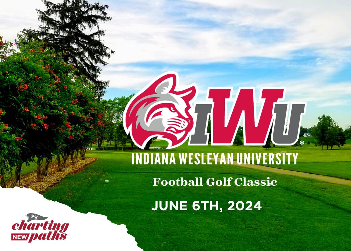 Calling all current, former, and future members of the IWU Football program! 🗣️🏈

We invite you to the inaugural Gridiron Greens: Football Golf Classic on June 6th! ⛳️

Register at iwuwildcats.com/gridirongreens

#BothAnd | #OneBlood