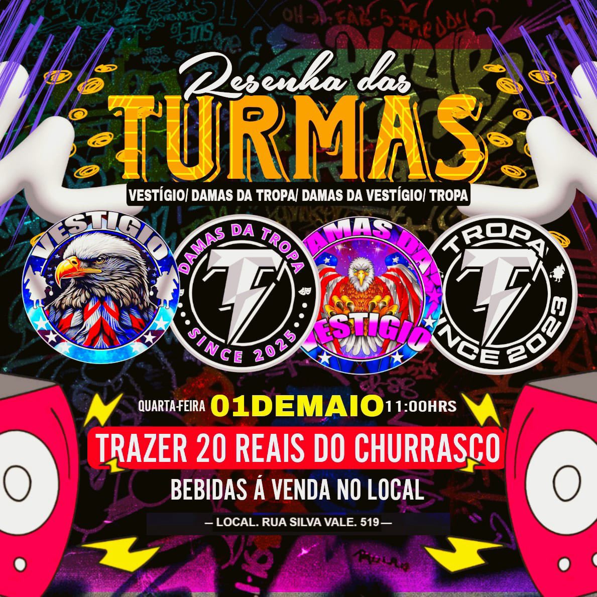 Bora curtir esse feria 🎊🎉🍻todos serão bem vindos.