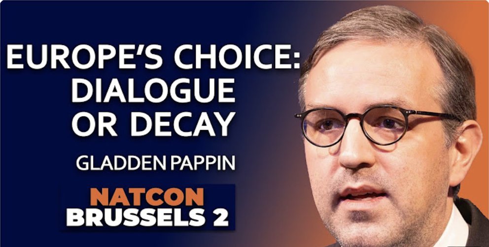 It’s not just that liberal public authorities shut down discussion of basic truths. It’s that when it comes to strategic questions & decisions, our leaders are simply going on autopilot—using the same failed tools time & again. My @NatConTalk speech! 🎥youtube.com/watch?v=5Y5q7N…