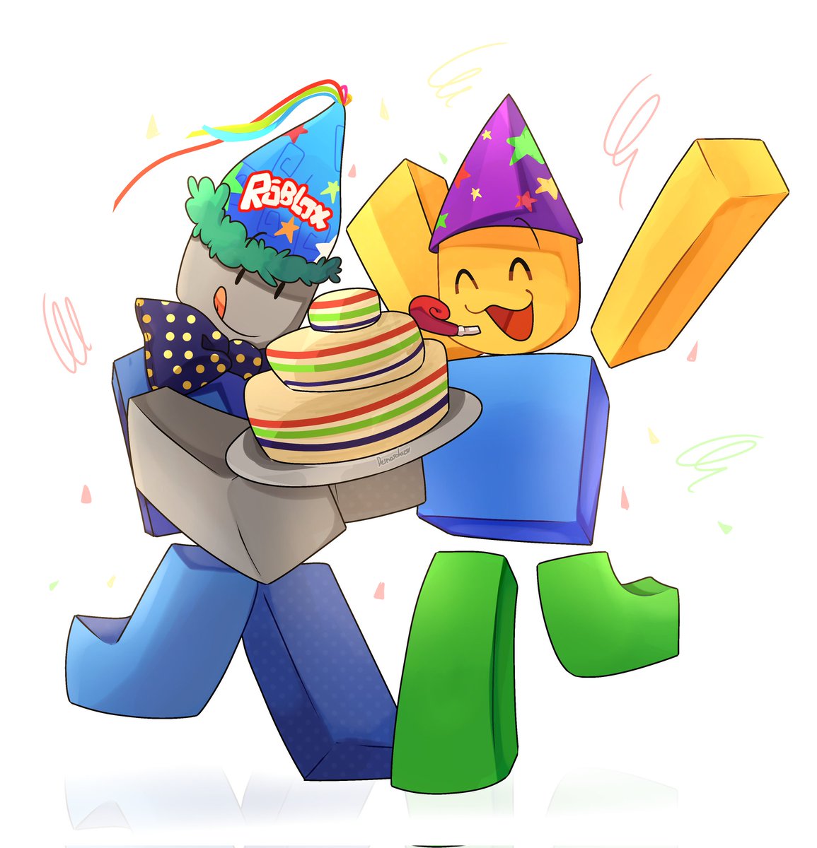 Party person from #GASA4 #SNACKCORE and Party Noob from #Regretevator
Party fellas 🎉!