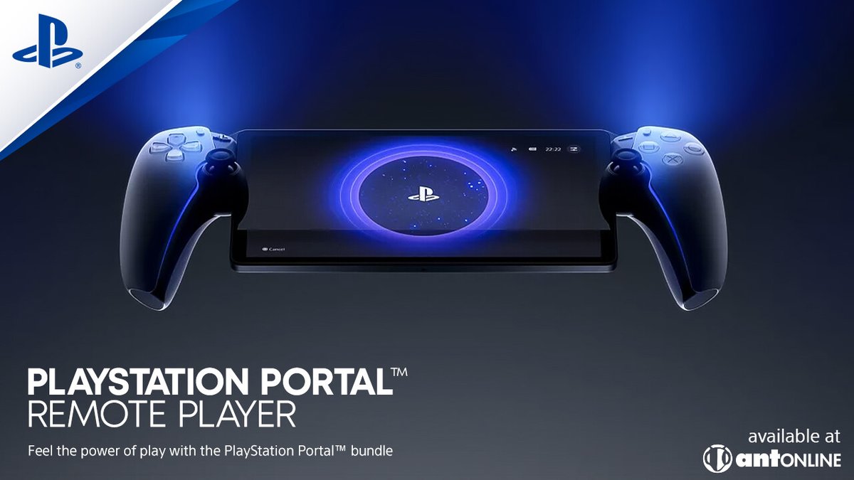 ⚠️STOCK ALERT⚠️ The PlayStation Portal is now back in stock at antonline! Level up your gaming setup today, while supplies last: ow.ly/b3Mm50RrjKN