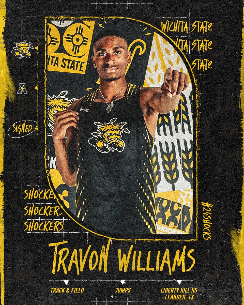Inked ✍️ 

Join us in welcoming Travon Williams to the Shocker family! 🌾
