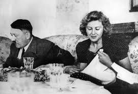 30 April 1945: Nazi dictator Adolf Hitler and his wife Eva #Braun commit suicide at his bunker in #Berlin as the #Soviets near. Berlin would surrender on May 2. Consensus is that Hitler took #cyanide and shot himself in the temple. #HistoryMatters #OTD #ad amzn.to/35hpCj1