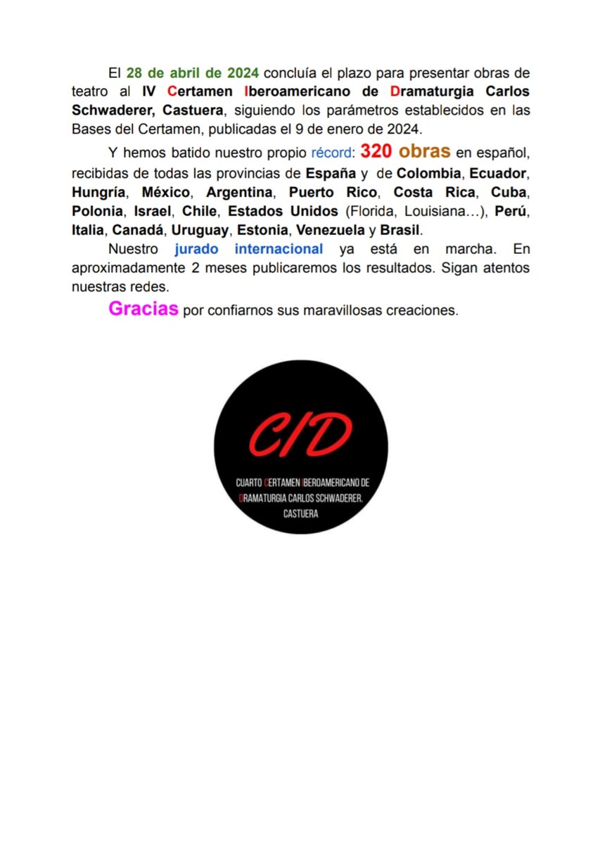 CIDcastuera's tweet photo. @DipdeBa https://t.co/g8dH1o2LSv