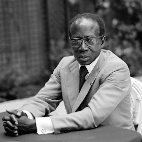 This National Poetry Month, let's honor the profound voice of Léopold Sédar Senghor in his work 'Prayer to Masks.' A revered poet and the first president of Senegal, Senghor's poetry deeply engages with African identity and heritage. 'They call us cotton heads, and coffee men,