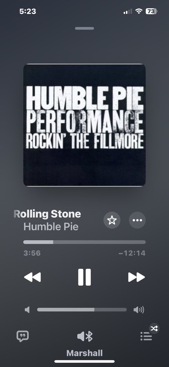 The greatest live Rock album of all time. Prove me wrong. #NowPlaying #HumblePie #FilmoreEast