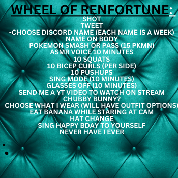 renoufle's tweet image. Alright, final edit! Birthday Subathon happening on Wednesday starting at 1pm EST. Hope to see all my fwiends there &amp;lt;3 Much love