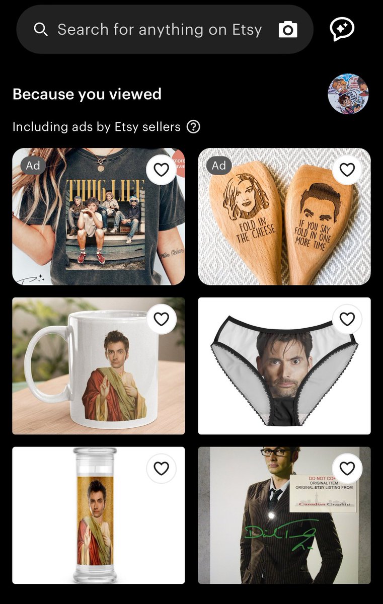 This is my Etsy home page recommendations… 😭😭😭😭😭😭😭😭😭😭😭😭