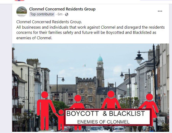 Boycott being organised in Clonmel 
Get one going in your town to help stop the plantation .