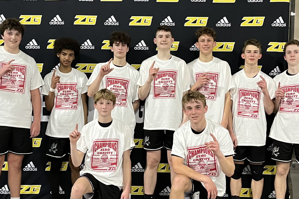 🏆Congratulations to the 9th grade Boys @ctfalcons02 on a hard-earned championship win! 🏀🎉 #Champs 

#ZeroGravityBB 
#KingandQueen