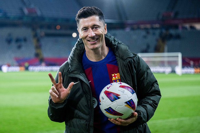 Even if we don’t win the league, we are glad a 36 years old Lewandowski is winning the La Liga Top scorer for the second time.