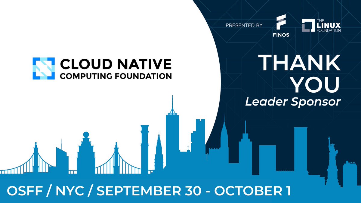 👏 THANK YOU @cloudnativefdn for being a Leader Sponsor of our #OpenSource in #Finance Forum! Register NOW & join us in NYC in late September: 🎫 bit.ly/4dfJJRr #OSinFinance #OSFF2024 #financialservices #conference #opensourcecommunity #regtech #fintech