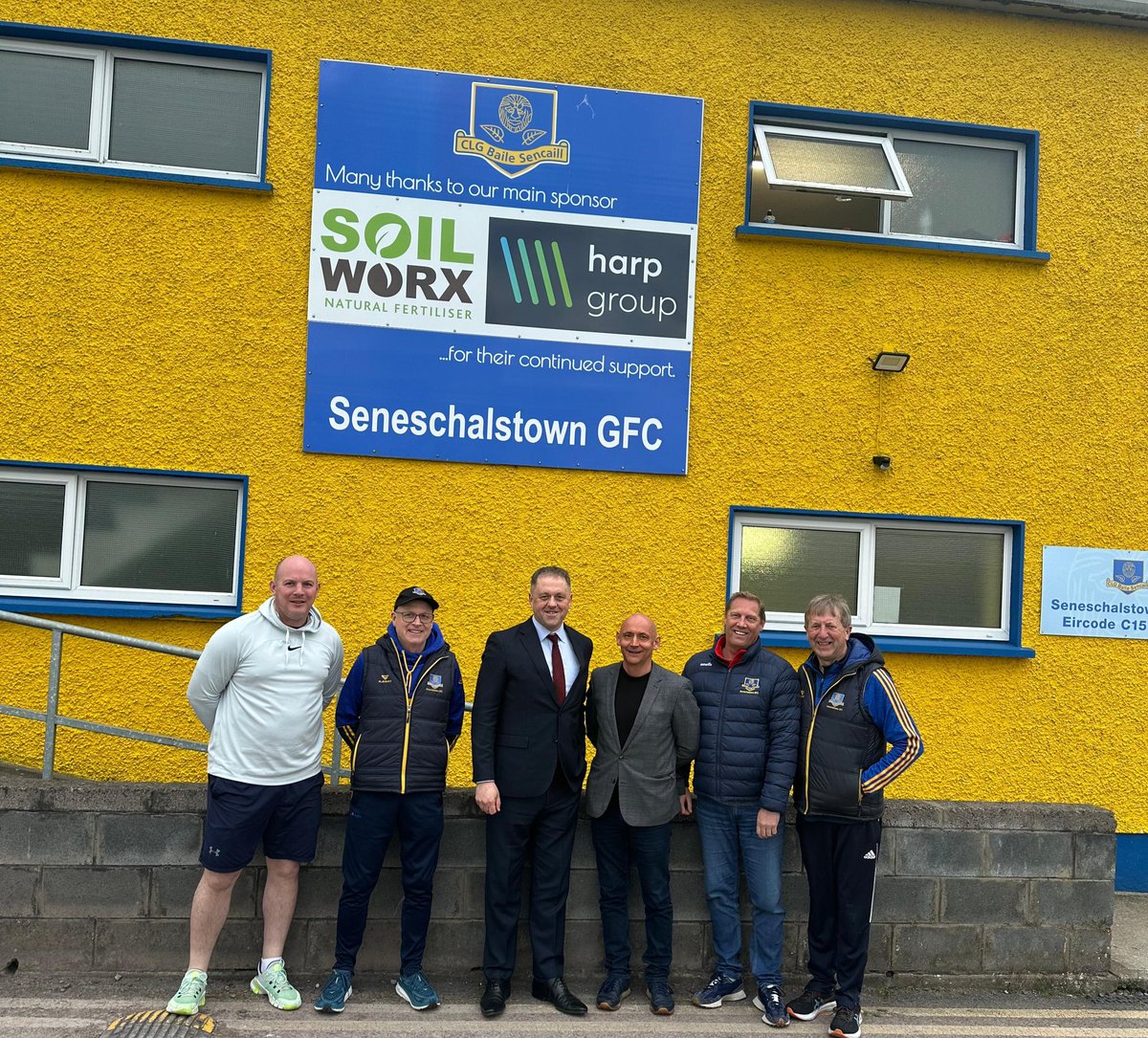 Great visit to @SeneschalstownG last week with Councillor Wayne Harding. Club officers Kieran Mulvany and Leo Sheridan showed us around and we met old friends and legends @Squarecut84 and Graham Geraghty. A club my family is happy to be associated with, as Ann Byrne won two…