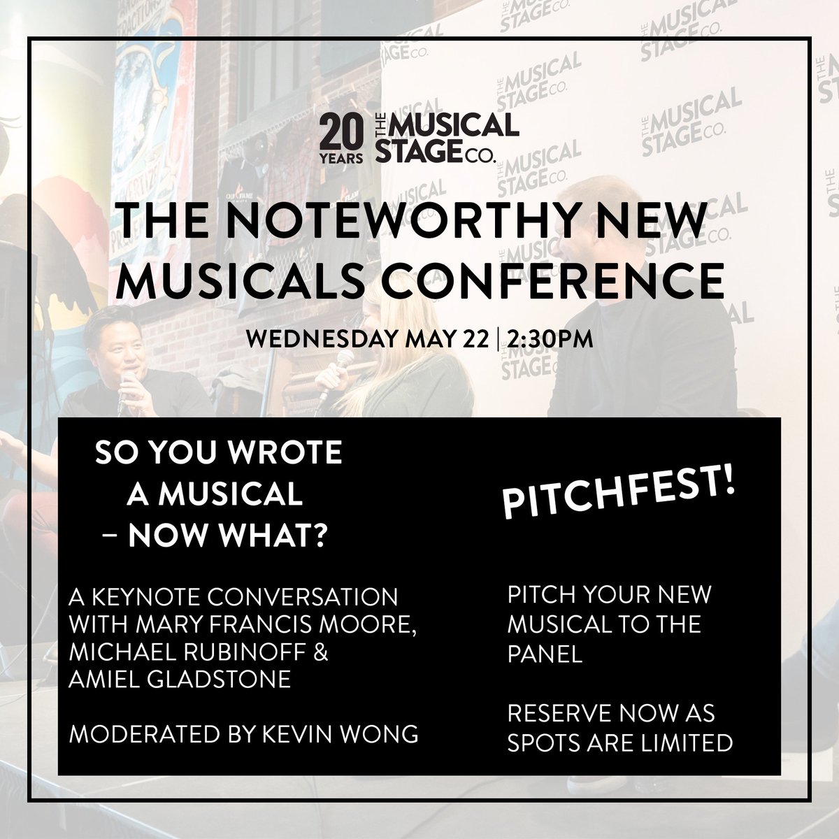 THE NOTEWORTHY NEW MUSICALS CONFERENCE IS BACK✨ Noteworthy kicks off the Canadian Festival of New Musicals! See the full schedule, meet the panelists, register for the conference and request your PITCHFEST slot: musicalstagecompany.com/shows/canadian… #CanadianMT #torontotheatre