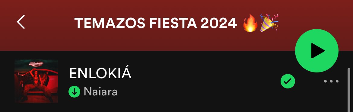 • TEMAZOS FIESTA 2024 🔥🎉

Por: Digster España (@DigsterEs)

🔗 open.spotify.com/playlist/5JPDF…