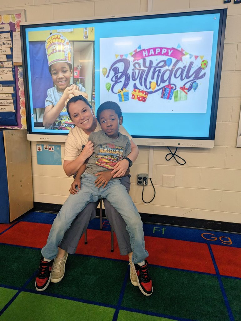 Mrs. Ruggiero - 1st Grade (@kruggierolds) on Twitter photo Wishing a happy birthday to a great friend in Room 12! 💙🥳
<a href="/HazletProud/">Hazlet Township Public Schools</a> <a href="/SycamoreECLC/">Sycamore Drive ECLC</a> Wishing a happy birthday to a great friend in Room 12! 💙🥳
<a href="/HazletProud/">Hazlet Township Public Schools</a> <a href="/SycamoreECLC/">Sycamore Drive ECLC</a>