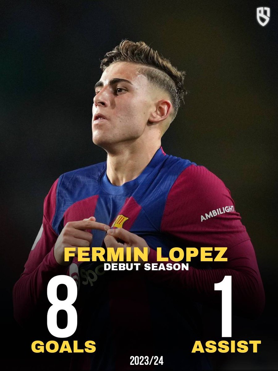 Incredible first season for Fermín at Barça! ⭐