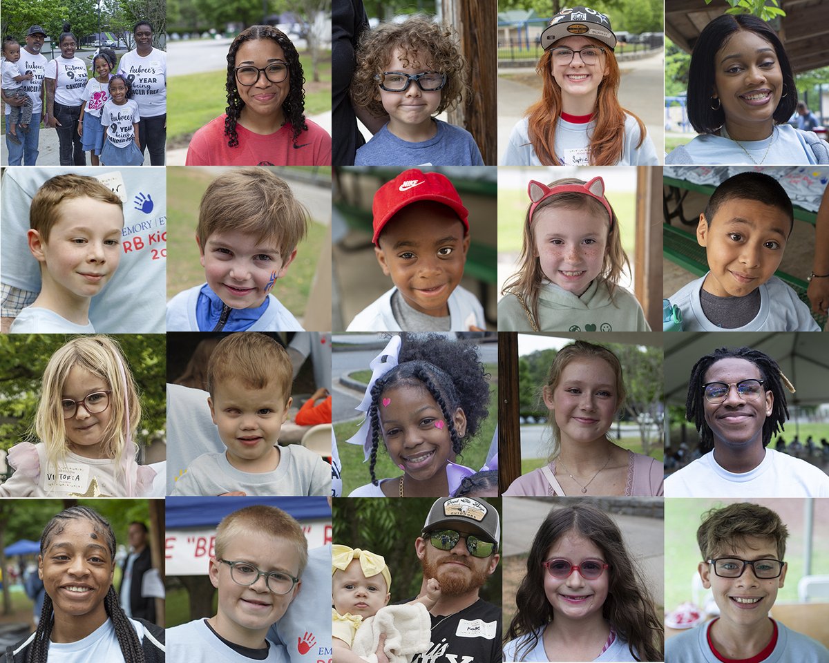 @EmoryEyeCenter salutes the #retinoblastoma kids who are showing us all how to see the world (with a smile on our faces) Celebrating 25 years of Retinoblastoma Kids Day!