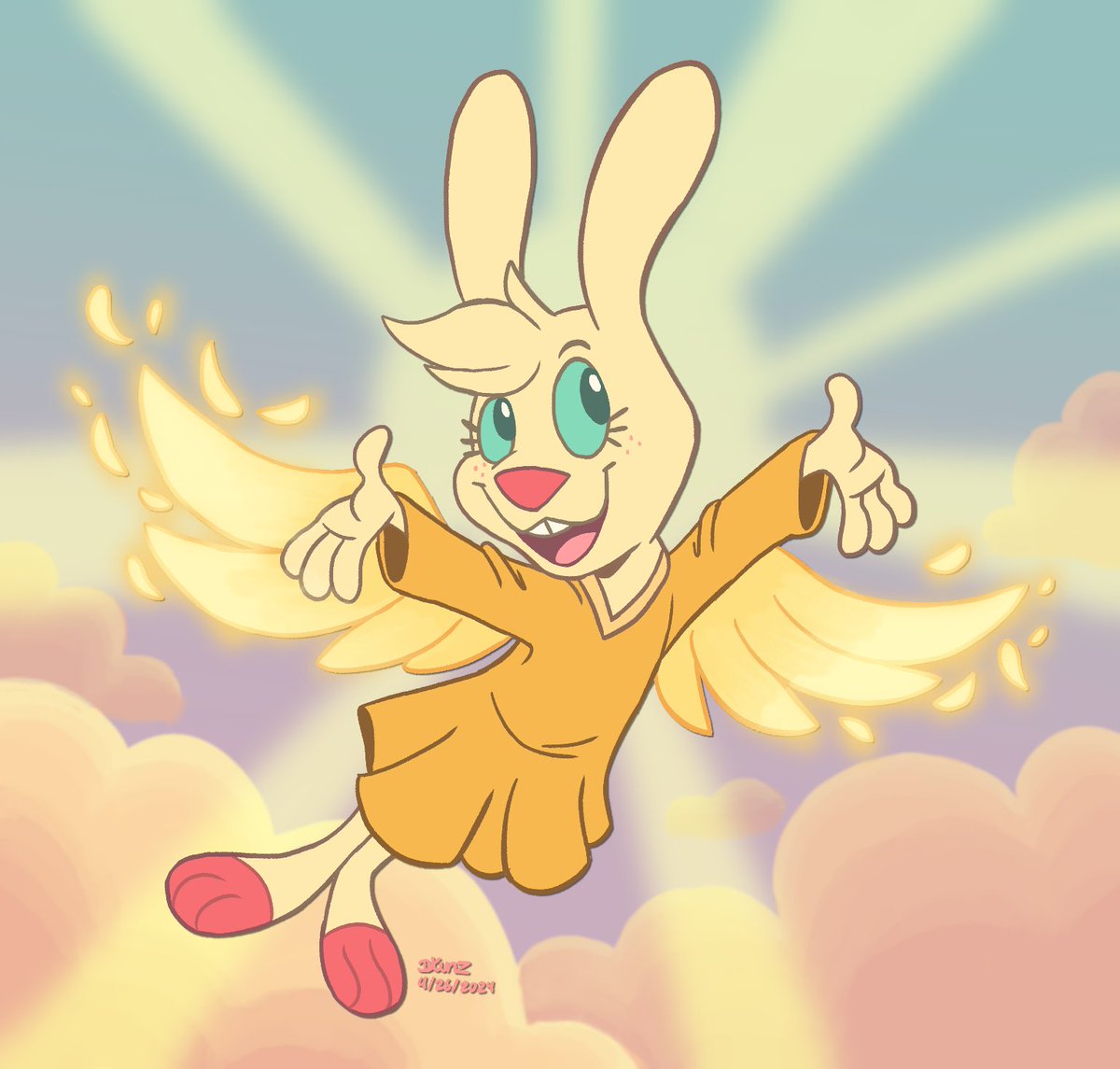 Made some fanart of Angel Hare. hope you like it.
#angelhare